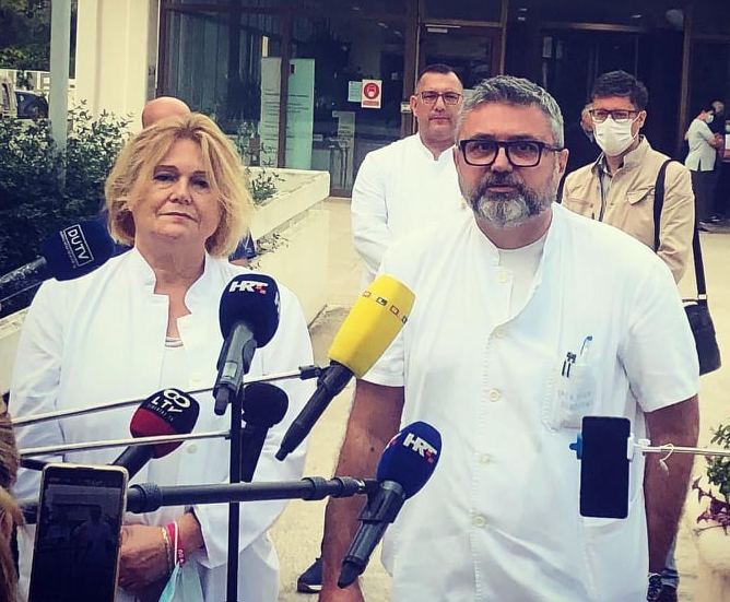 Dr. Betica Radić i dr. Stjepan Đuričić