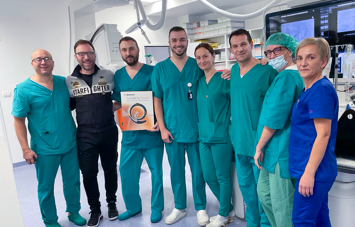 Dr-Domagoj-Markovic-i-tim Dr. sc. Domagoj Marković, renalna denervacija, KBC Split