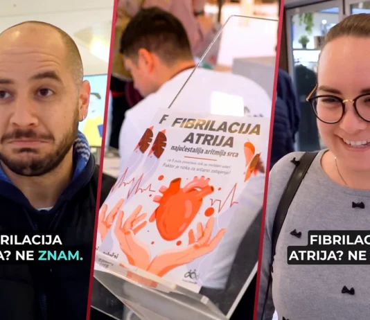 Fibrilacija atrija, anketa među građanima znamo li što je fibrilacija atrija; naslovna slika