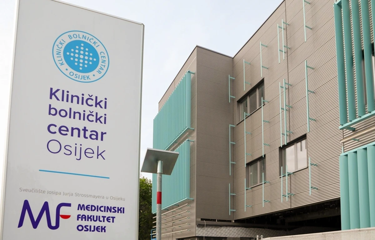 Zgrada KBC-a Osijek; koncept kronični hepatitisi