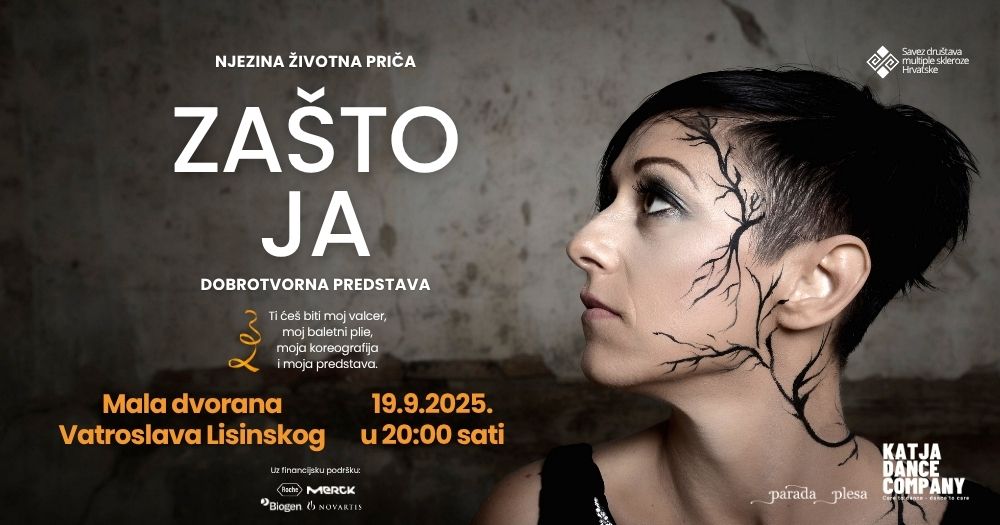 Zašto ja Plakat za predstavu naziva Zašto ja