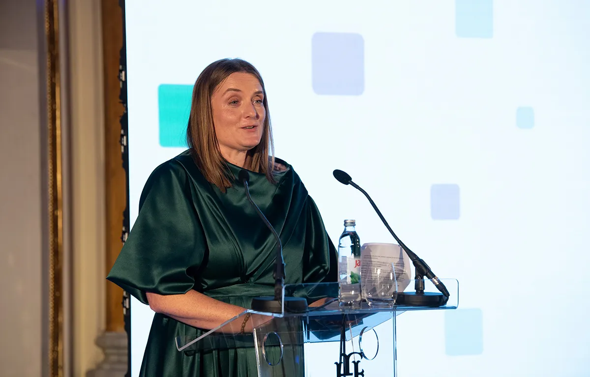 HLJK-30-godina-2025-Soldo Hrvatska ljekarnička komora obilježila je 30 godina postojanja, predsjednica komore Ana Soldo na svečanosti u hotelu Esplanada.