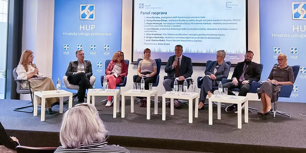 Sudionici konferencije u HUP-u na temu briga za starije