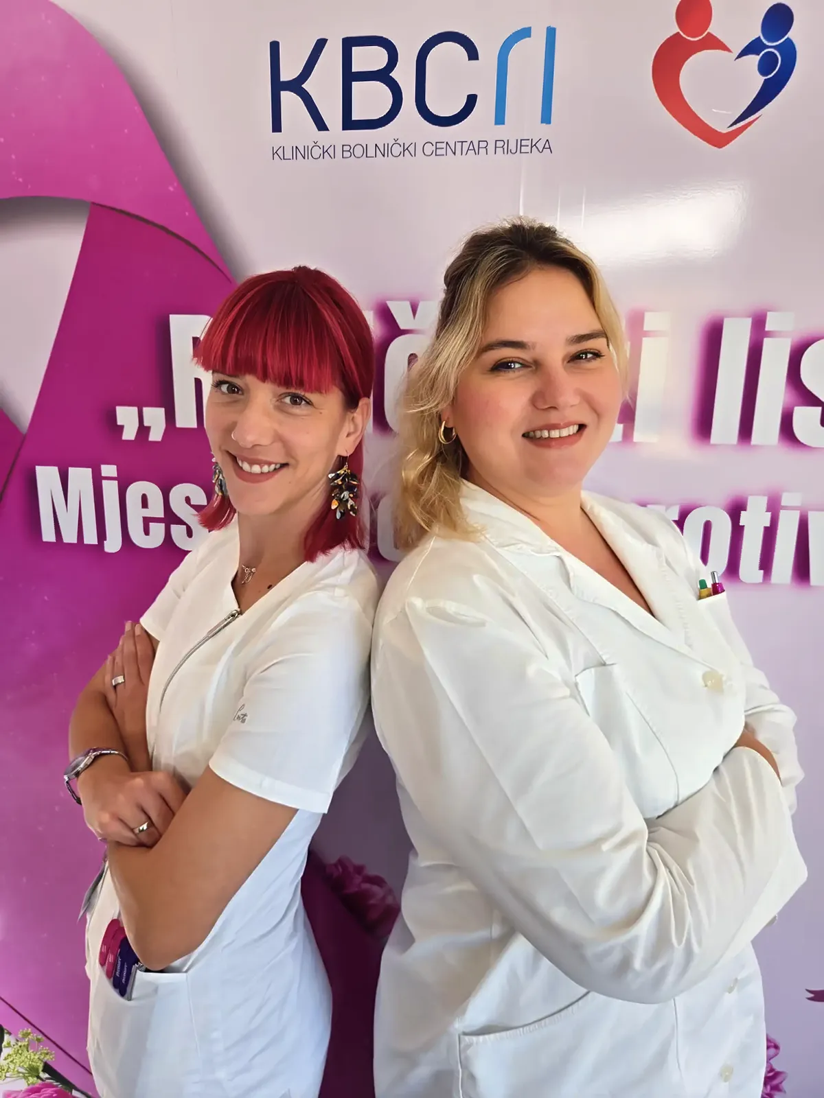 Bukovica-Petrc-Ropac-Klinika-za-tumore-KBC-Rijeka Ana-Marija Bukovica Petrc, dr. med. i Sanja Ropac, dr. med., s Klinike za tumore KBC-a Rijeka, autorice članka na temu zračenje ranog raka dojke