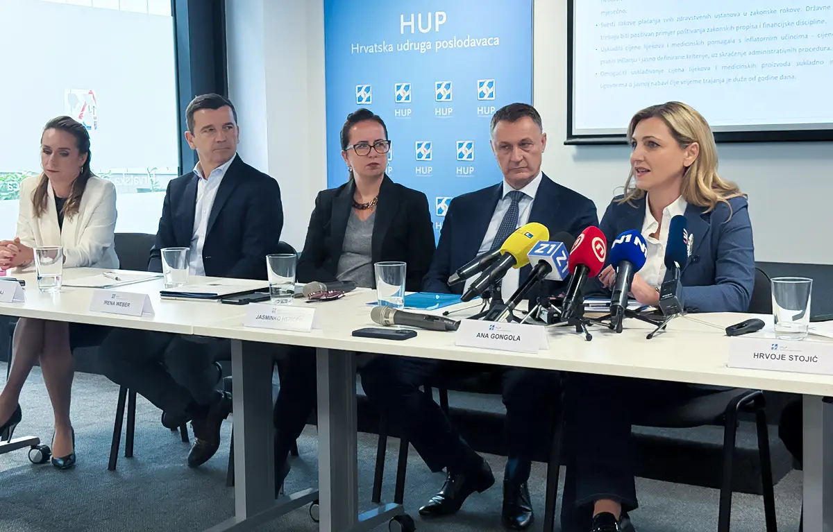 HUP-dugovi Press konferencija na temu dug bolnica u HUP-u, listopad 2025.