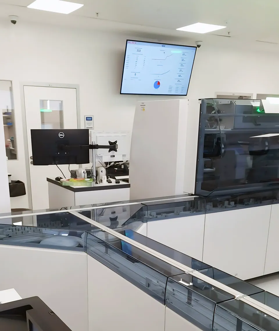 Moderan laboratorij na petom katu Bolnice za ženu i dijete Kliničkog zavoda za medicinsko-laboratorijsku dijagnostiku KBC-a Rijeka