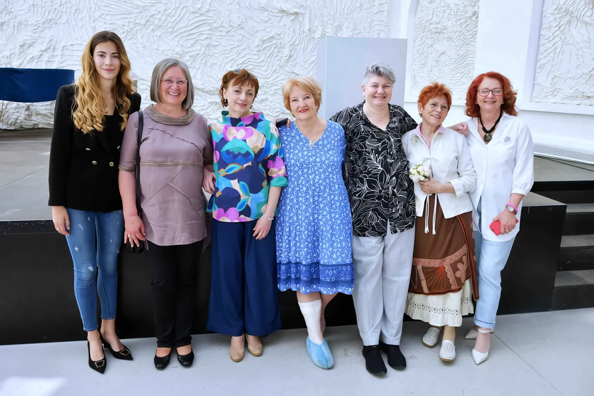 Luciana Koren s članicama Udruge žena oboljelih i liječenih od raka SVE za NJU na obilježavanju nacionalnog Dana preživjelih od raka u RH, 2025.