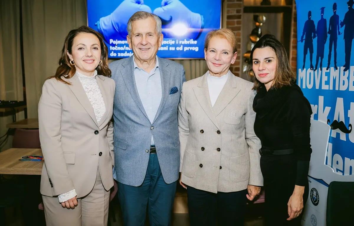 Prof. dr. sc. Damir Eljuga, predsjednik je Hrvatske lige protiv raka, na događaju Move on Movember, na temu rak prostate i muško zdravlje.