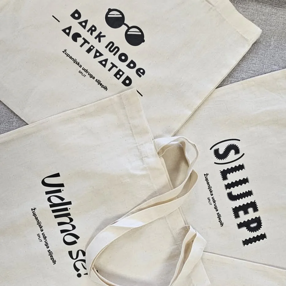 Torbe Županijske udruge slijepih Split