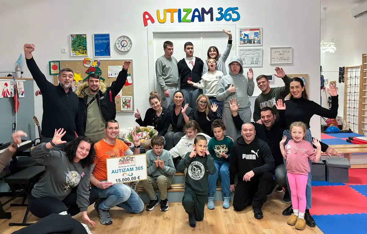 Članovi splitske udruge koja je primljena u Savez udruga za autizam Hrvatske (SUZAH); Udruga Autizam 365