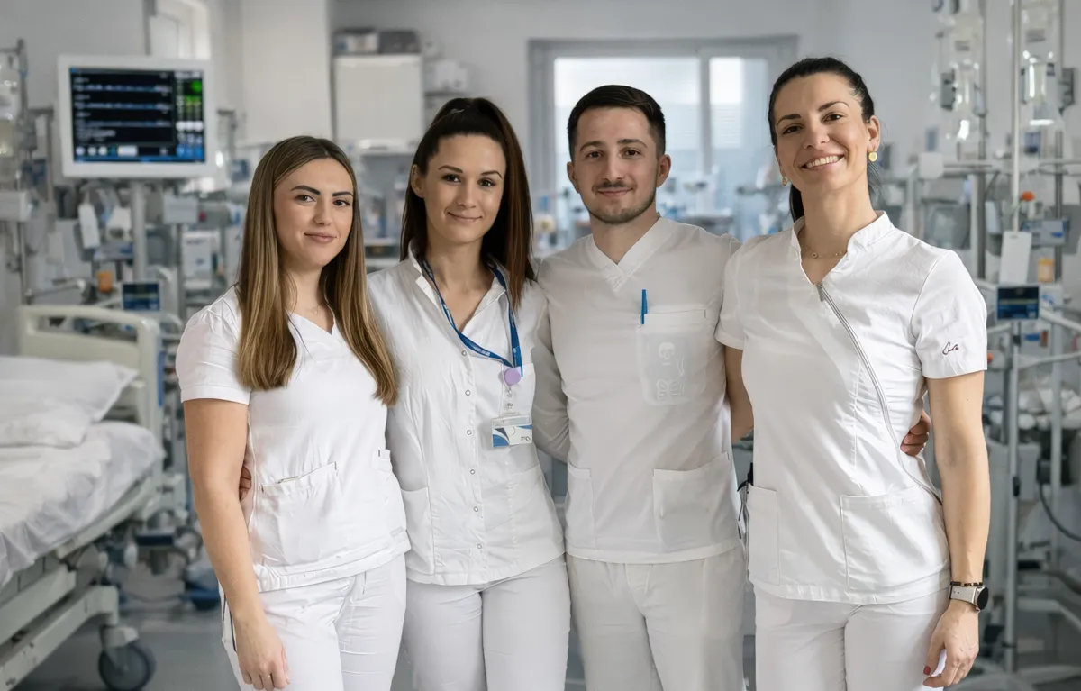 Tim fizioterapeuta za kardiorespiratornu fizioterapiju klinike za anesteziologiju i kardiokirurgiju, KBC Zagreb