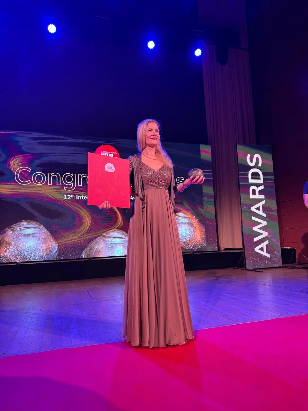 Prof. Lugović Mihić na dodjeli nagrade Medicinski Oskar