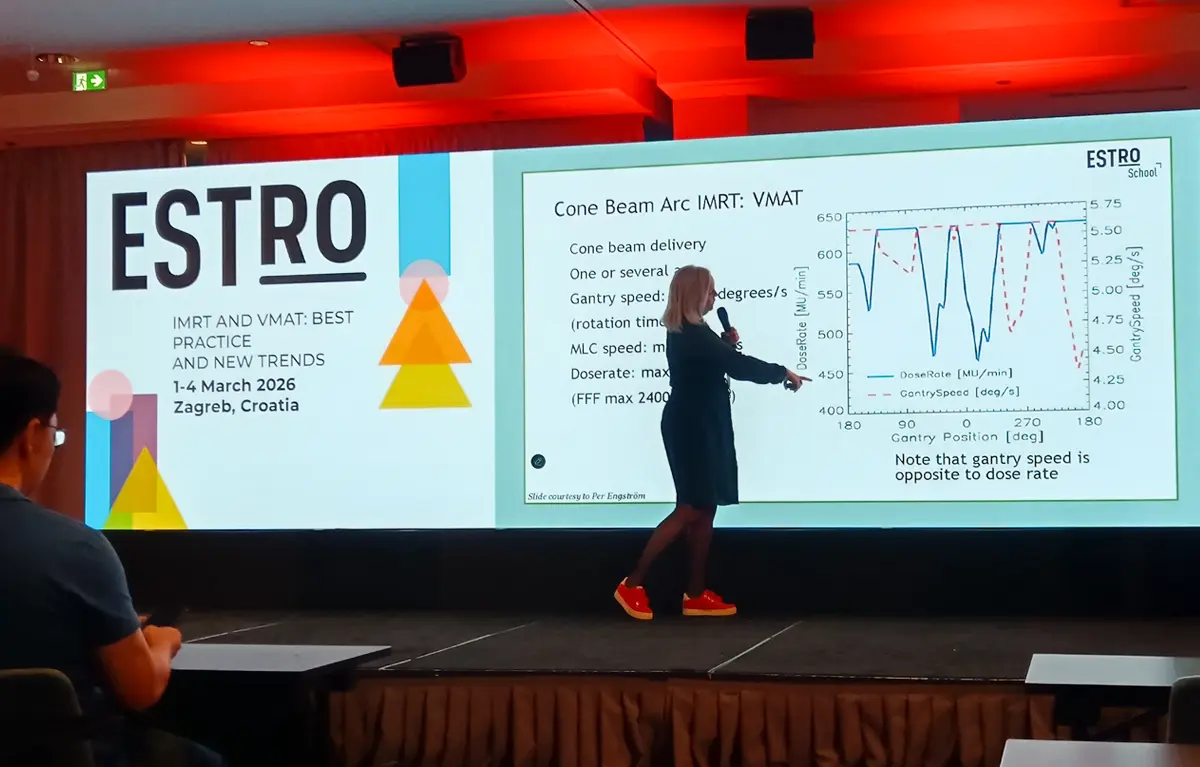 ESTRO škola, predavanje Sofie Ceberg, Lund University