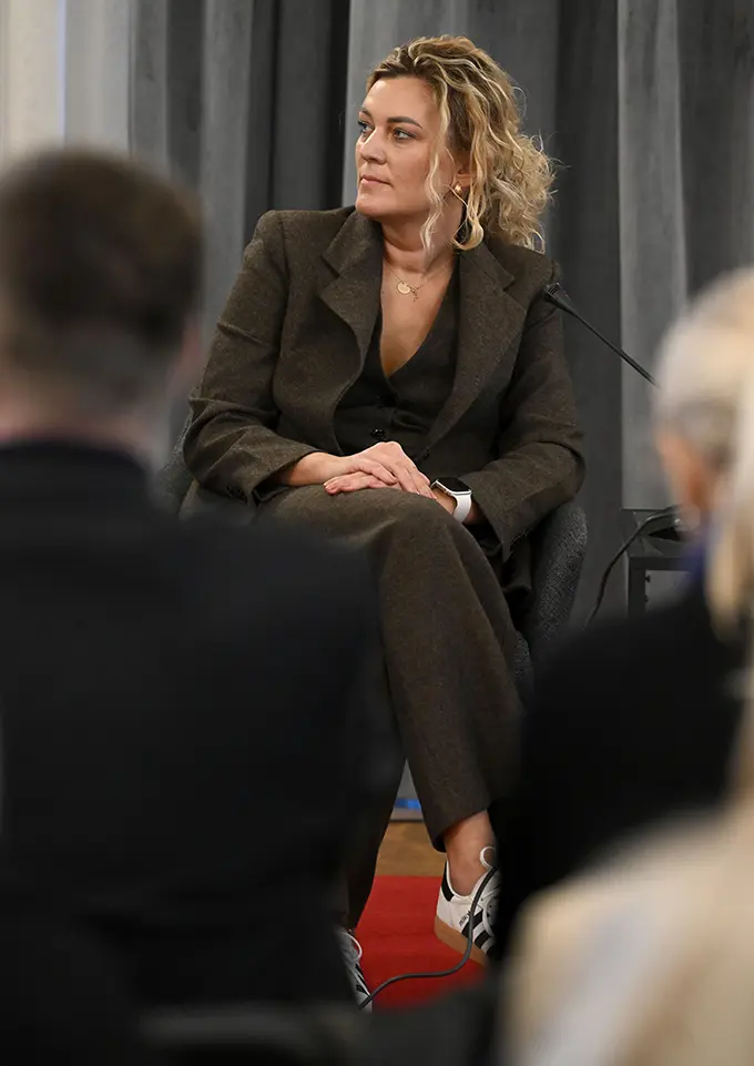 Predstojnica Klinike za tumore KBC-a Rijeka i predsjednica HGD-a, Hrvatsko gastroenterološko društvo, izv. prof. dr. sc. Ivana Mikolašević na konferenciji Ujedinjeni protiv raka koju je organizirao Portal Zdravlje, studeni 2025. godine