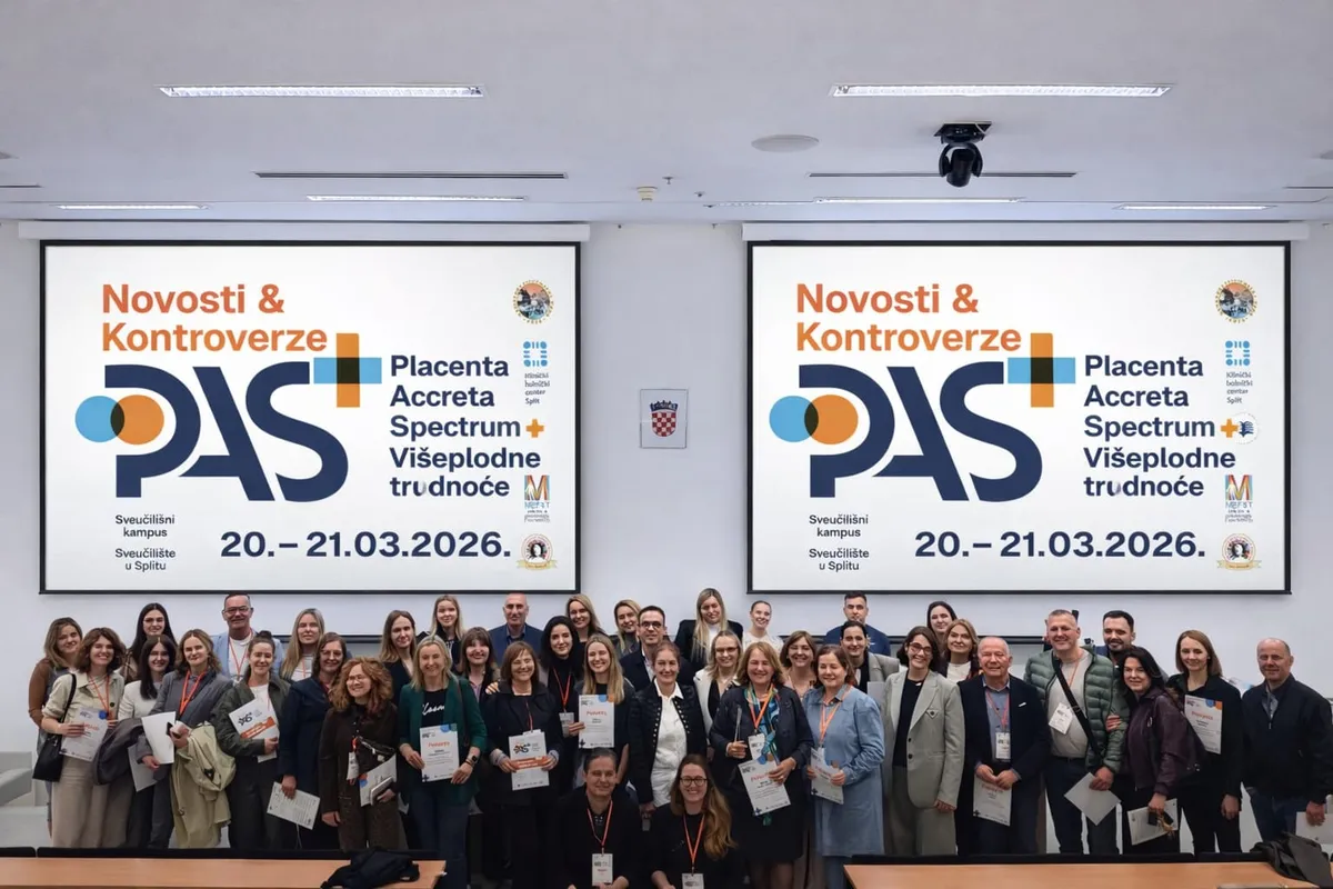 Prirasla posteljica tema međunarodnog tečaja u Splitu.