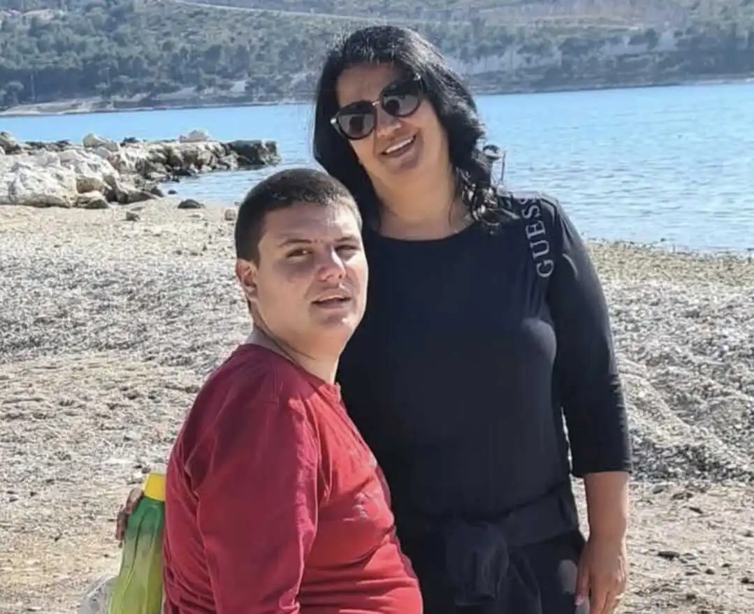 Vesna Golemac i sin Ivan, nadimka Gaga