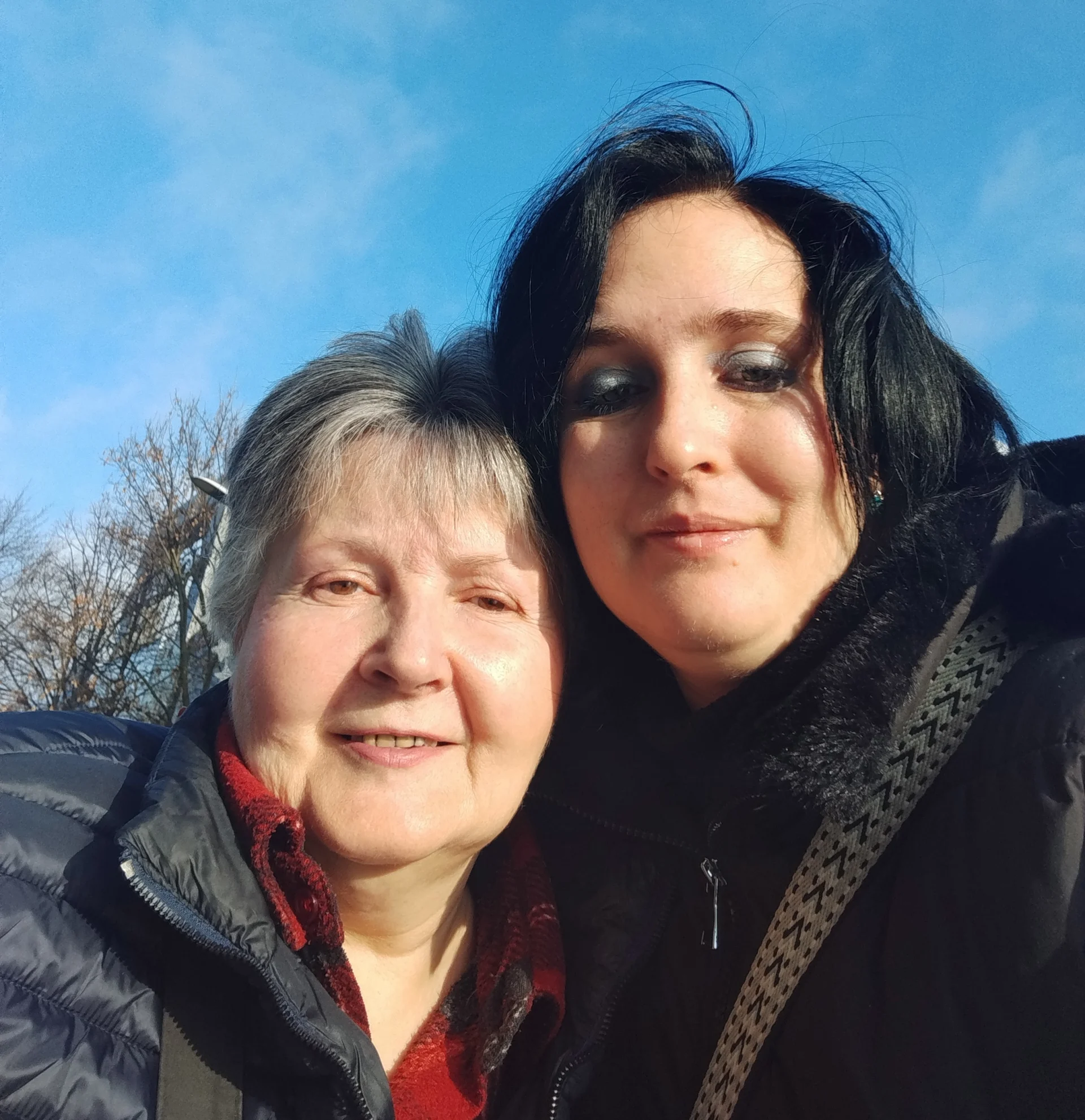 Danijela Ćuk s majkom