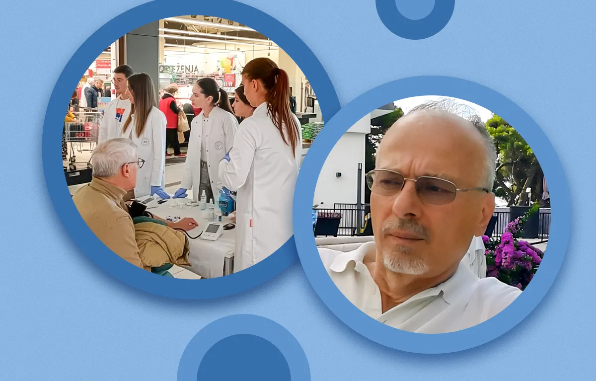 Javnozdravstvena akcija koju organizira Društvo za zaštitu od dijabetesa Osijek a vodi Ivan Klanac