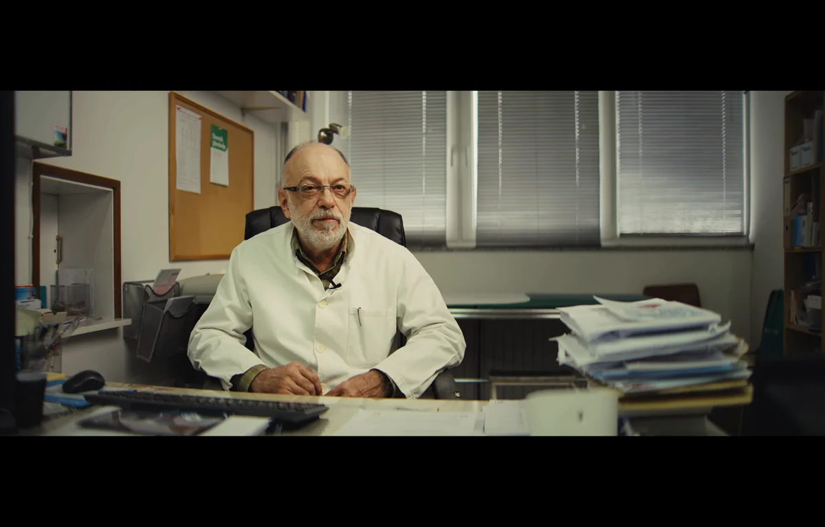 Isječak iz filma Primorsko-goranske županije, dr. Leonardo Bressan, uz dr. Miljenko Dorić, dobitnik Nagrade za životno djelo