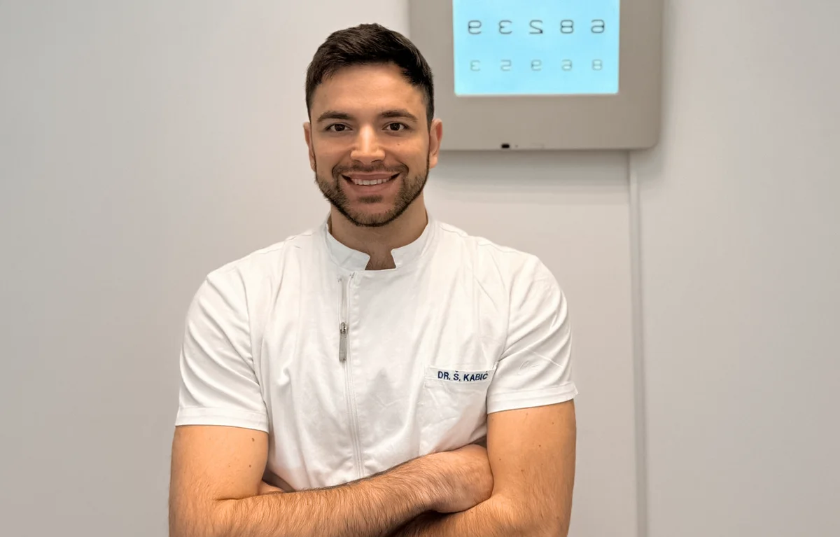 Portret dr. Šime Kabić, oftalmolog, Klinika za očne bolesti, KBC Split; razgovor na temu AI u medicini