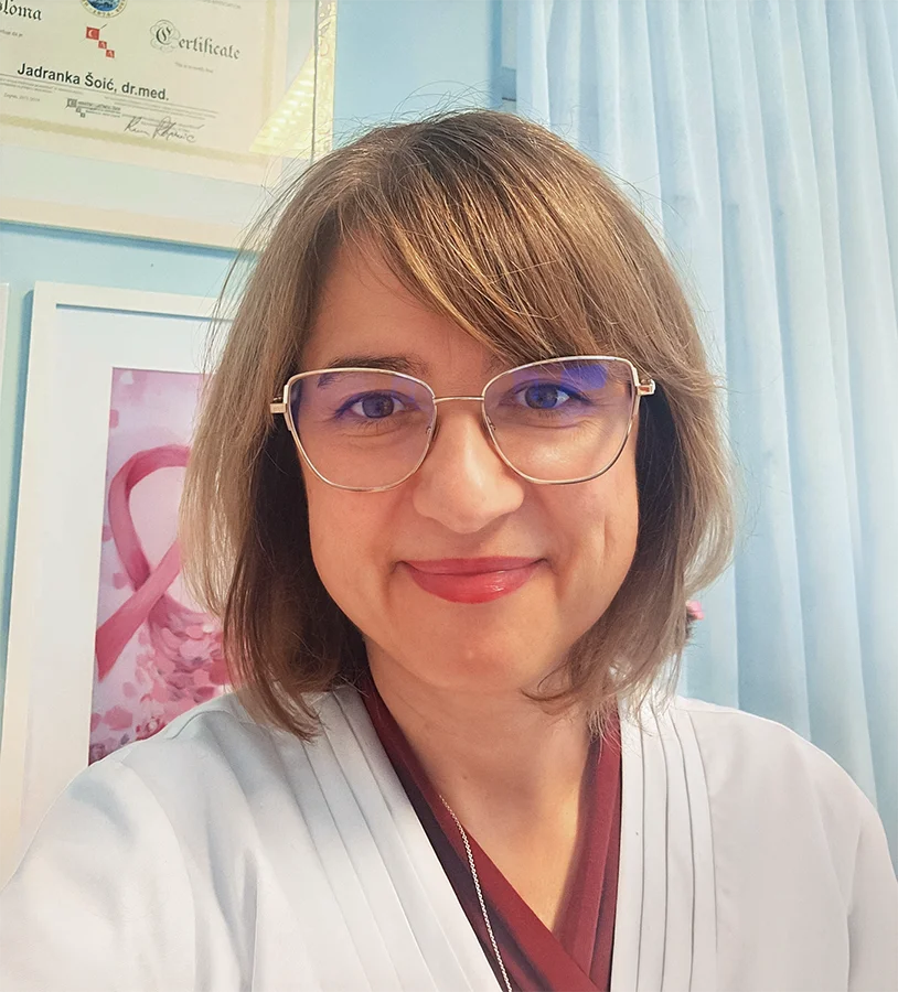 Portret dr. Jadranka Karuza, specijalistica obiteljske medicine