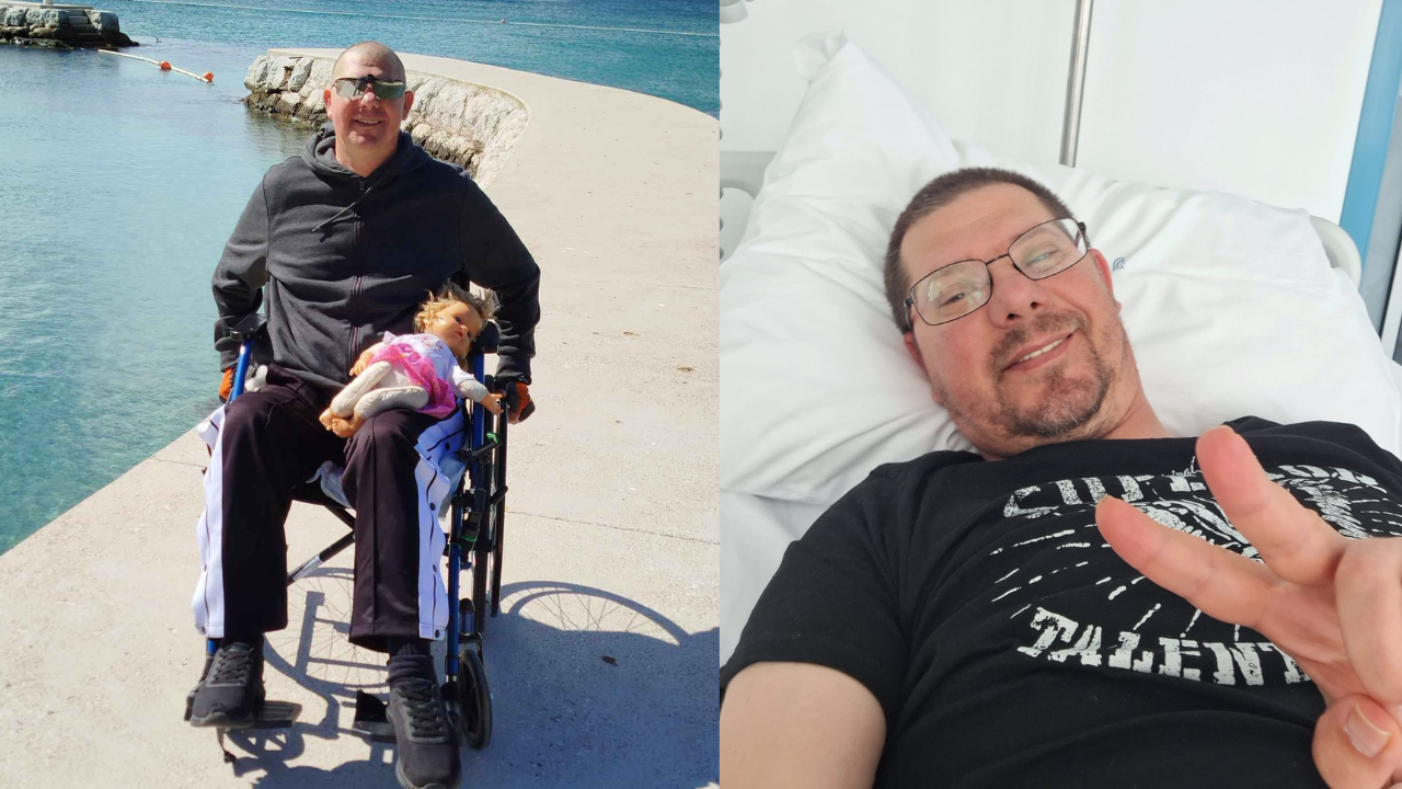 ALS Darko Vuk boluje od ALS.