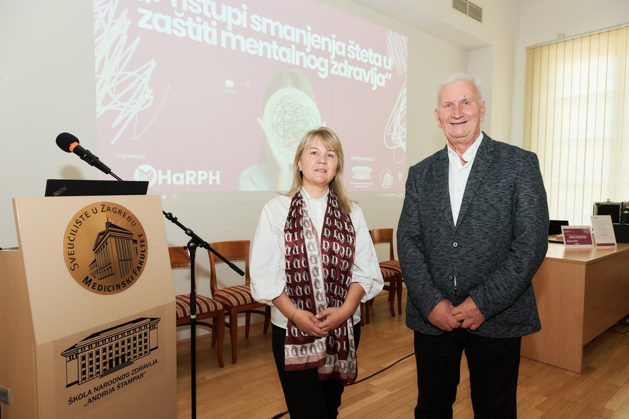 Sanjica Kiš iz Ministarstva zdravstva i Ranko Stevanovi, HaRPH