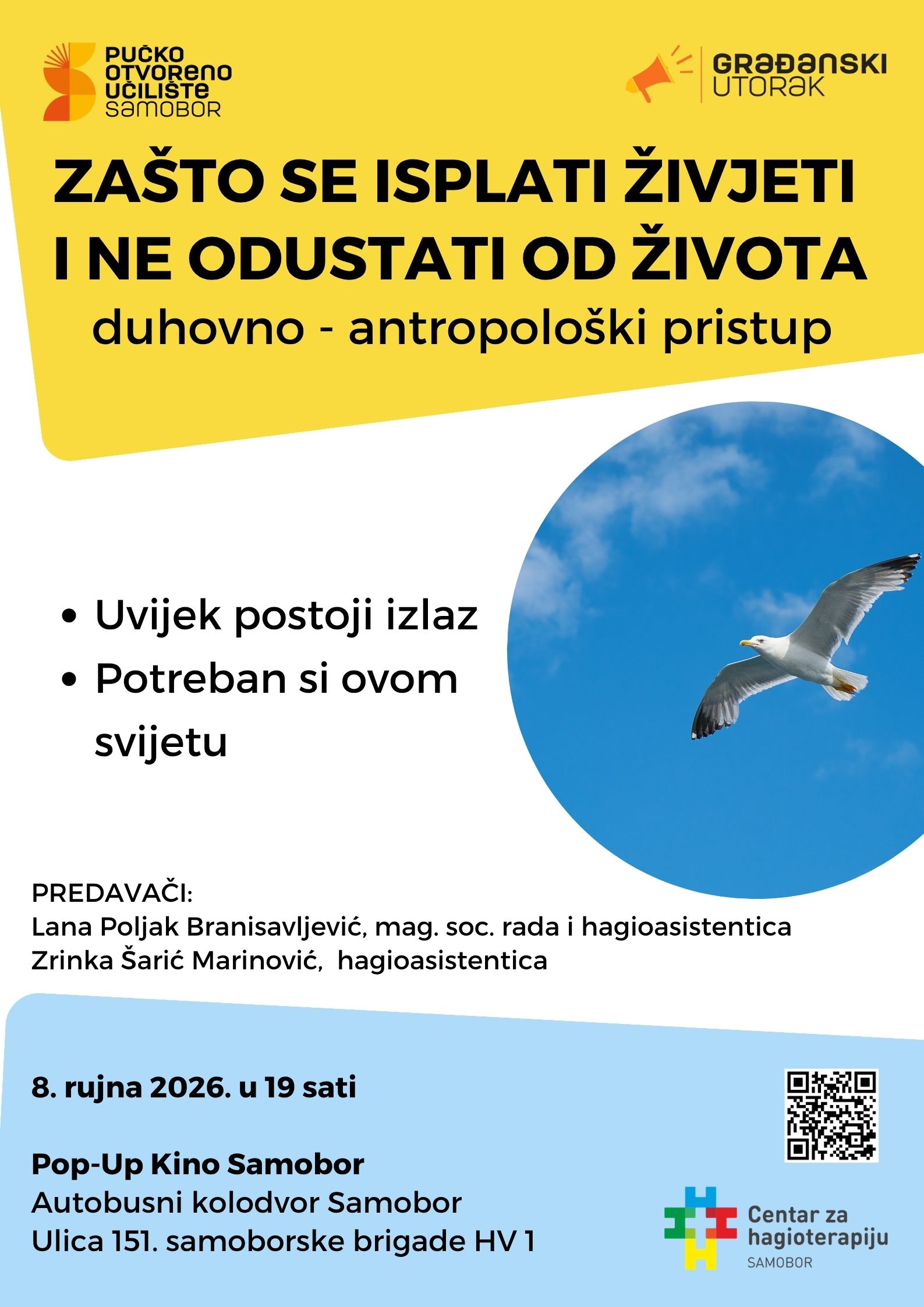 Prevencija suicida, najava predavanja
