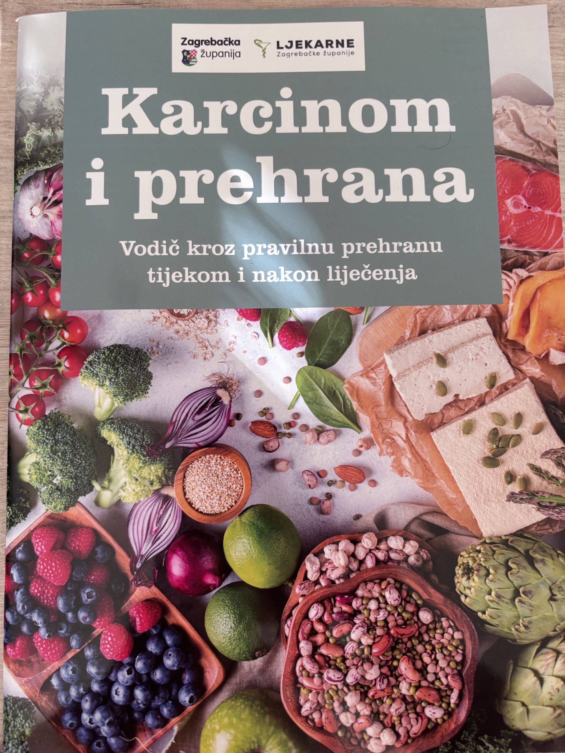Karcinom i prehrana naslovnica Naslovnica vodiča Karcinom i prehrana