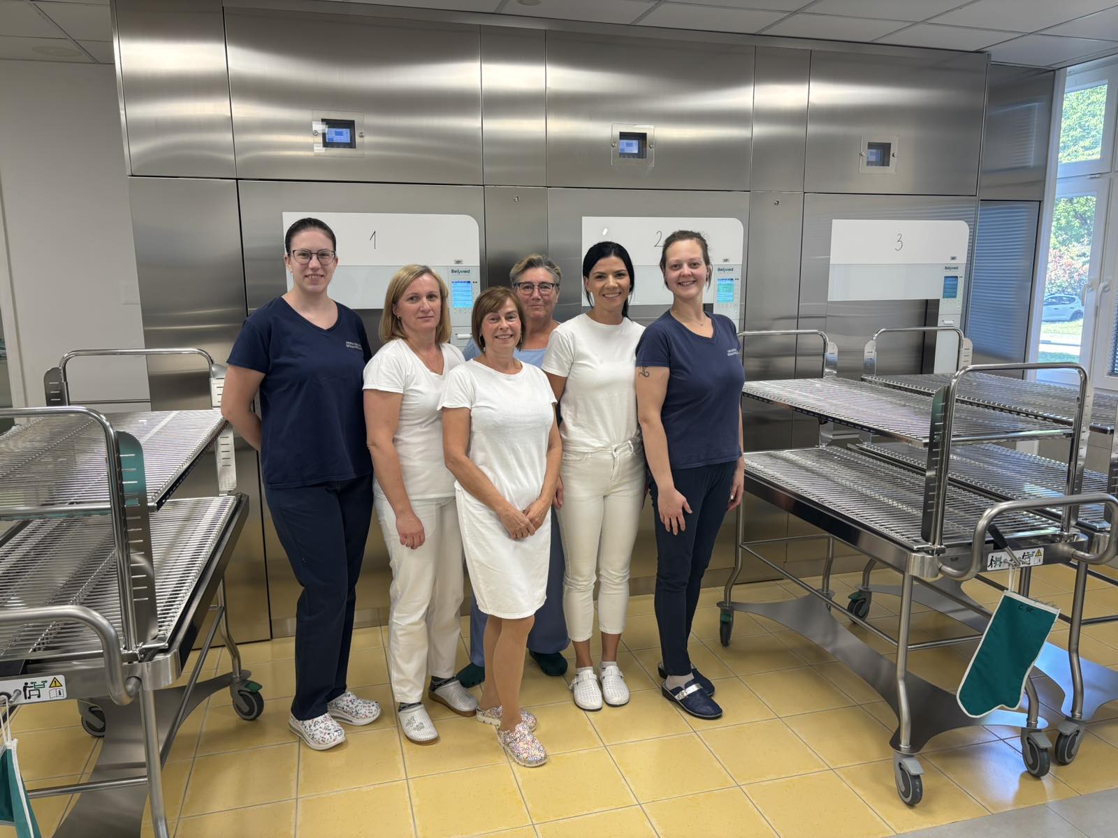 Tim ŽB Čakovec, sterilizacija